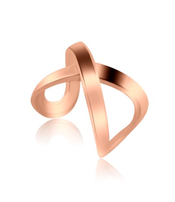 Rose Gold Plated Sleek Design Ear Cuff EC-507-RO-GP